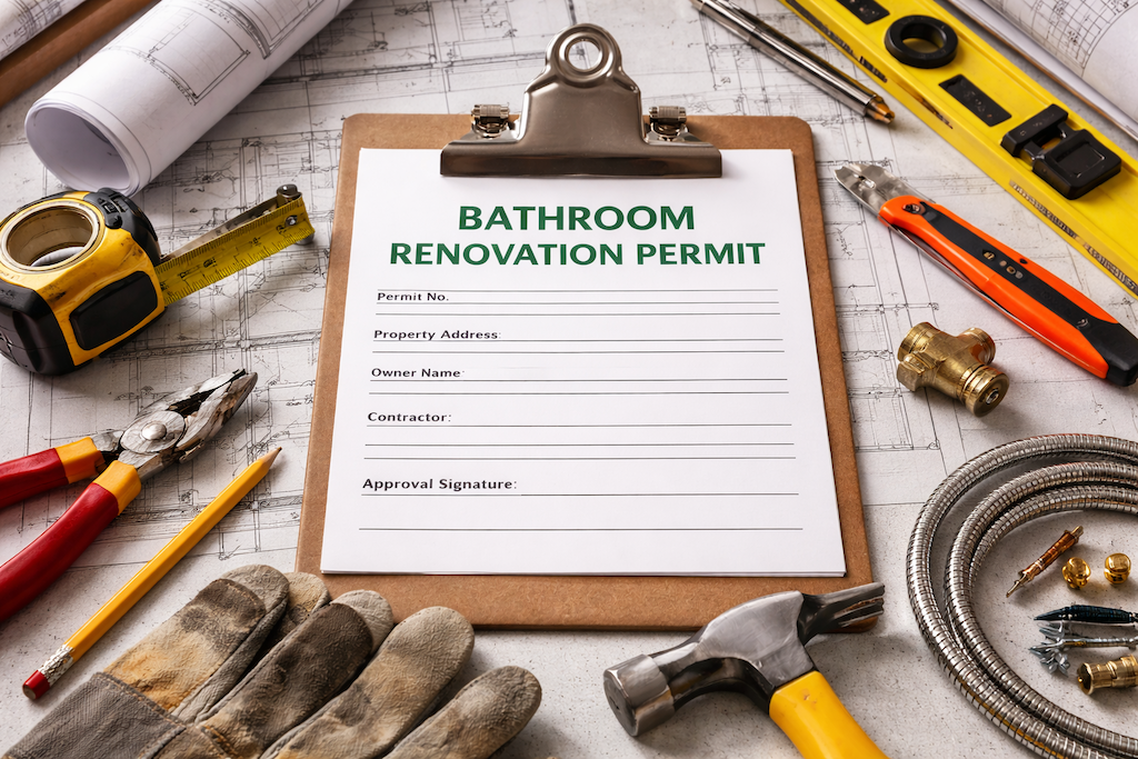 bathroom renovation permit Bathroom renovation permit